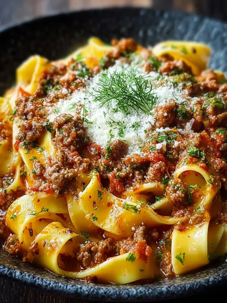 Creamy Calabrian Chili Pappardelle with Sausage & Fennel First Image