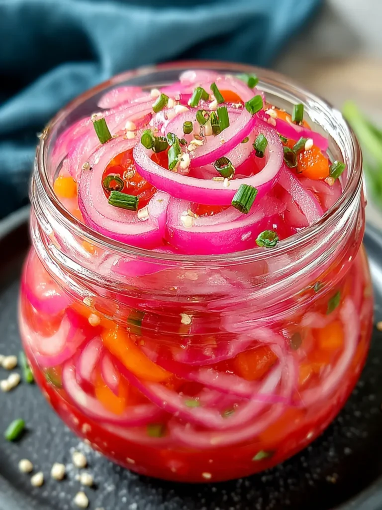 Flavorful Easy Pickled Red Onion Recipe for Tacos & More First Image