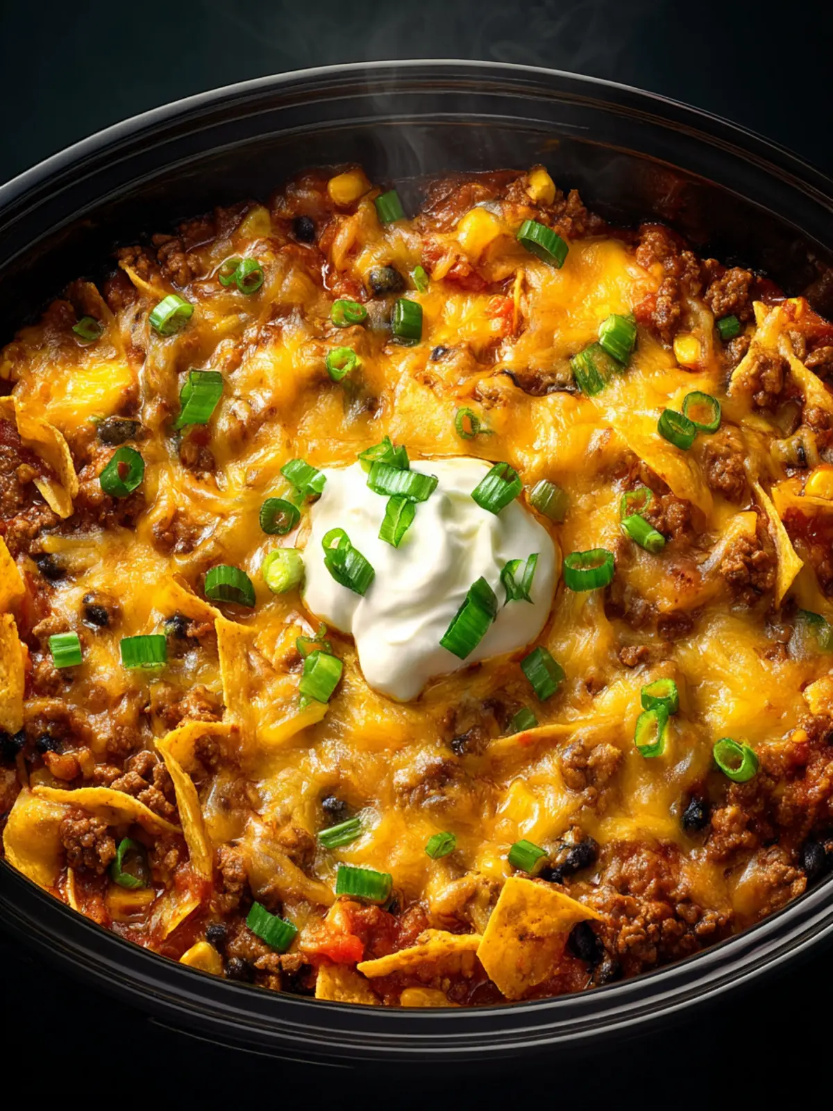Crockpot Taco Casserole First Image