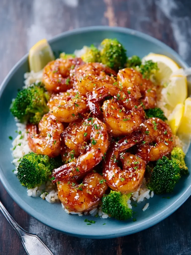 Honey Garlic Shrimp First Image