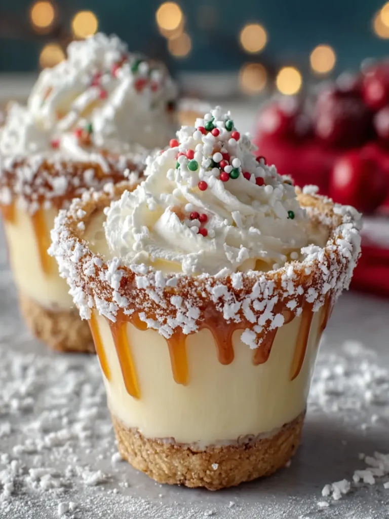 Delicious Christmas Sugar Cookie Shots Recipe for the Holidays First Image