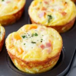 Ham, Cheese, and Veggie Frittatas First Image