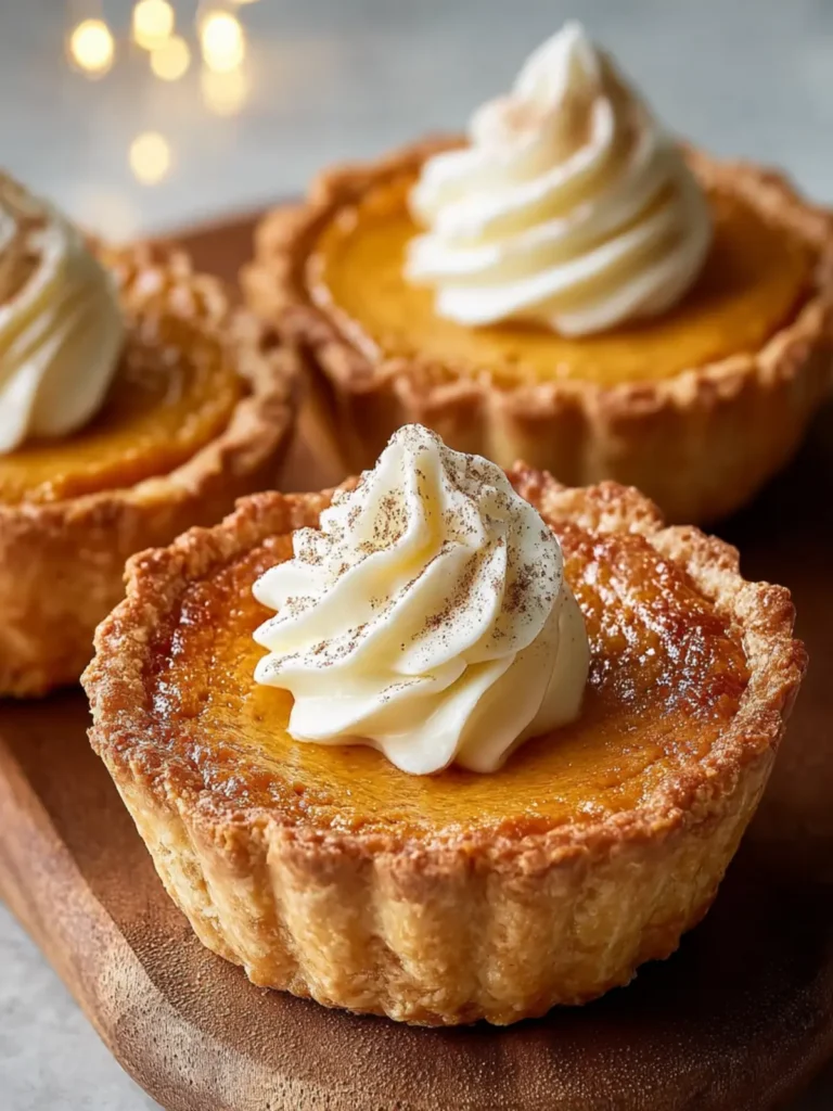Delightful Mini Pumpkin Pies Recipe – Perfect Fall Treat! First Image