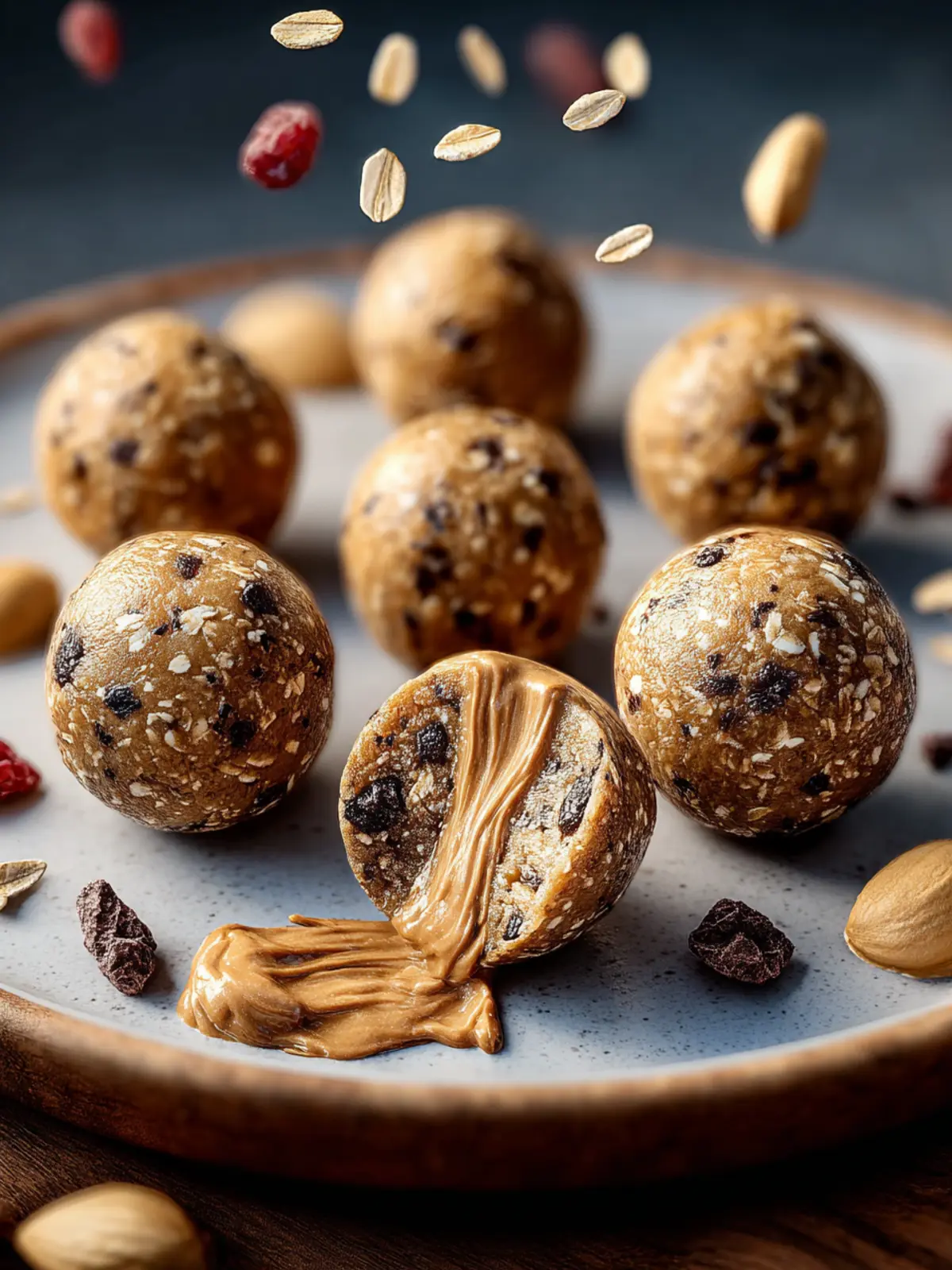 Energizing 5-Minute Protein Peanut Butter Energy Bites First Image
