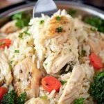 Frozen Chicken and Rice Instant Pot First Image