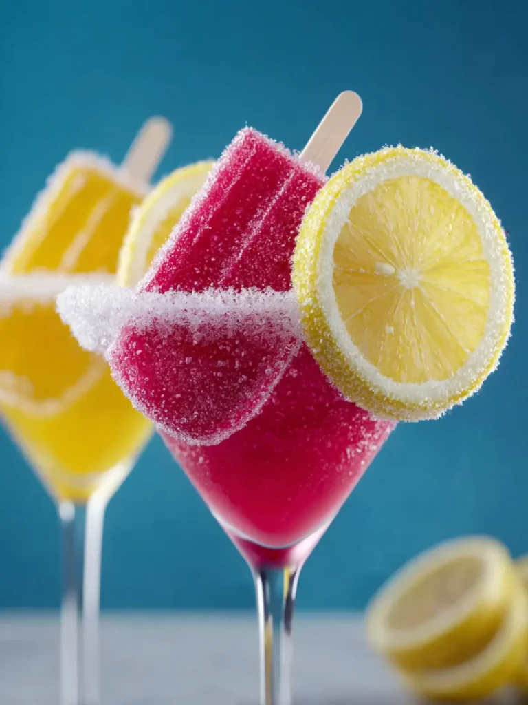 Lemon Drop Jolly Pops: Refreshing Summer Treats First Image