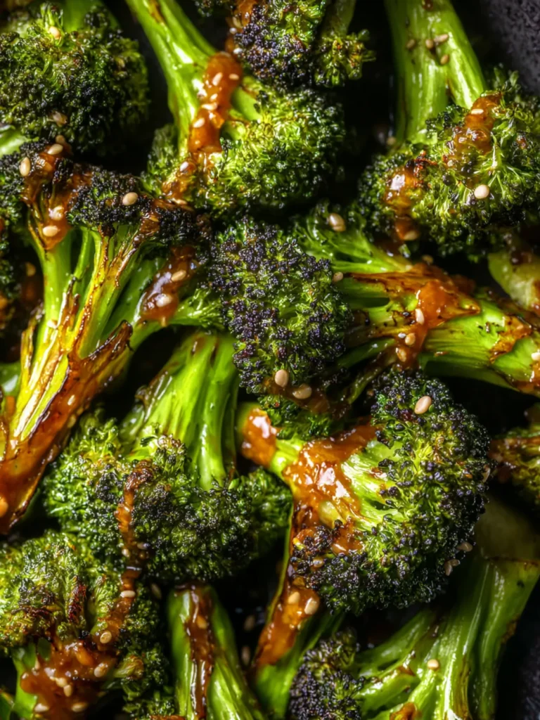 Transformative Crispy Roasted Broccoli with Miso Glaze First Image