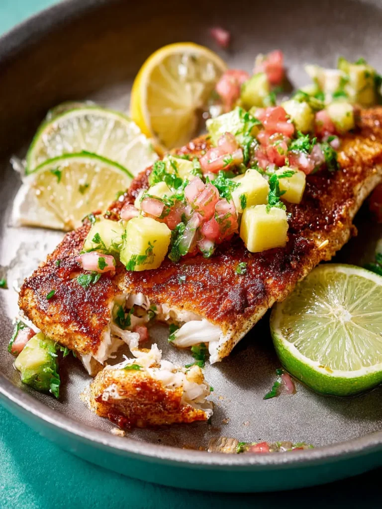 Super Easy Pan Fried Red Snapper First Image