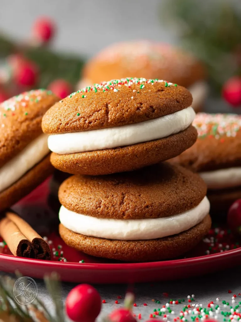 Gingerbread Whoopie Pies First Image