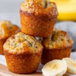 Banana Bread Mini Muffins First Image