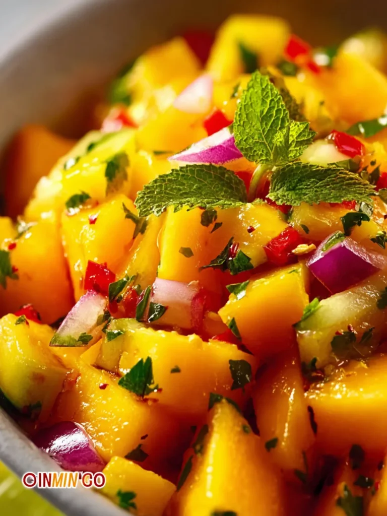Easy Summer Mango Salsa First Image