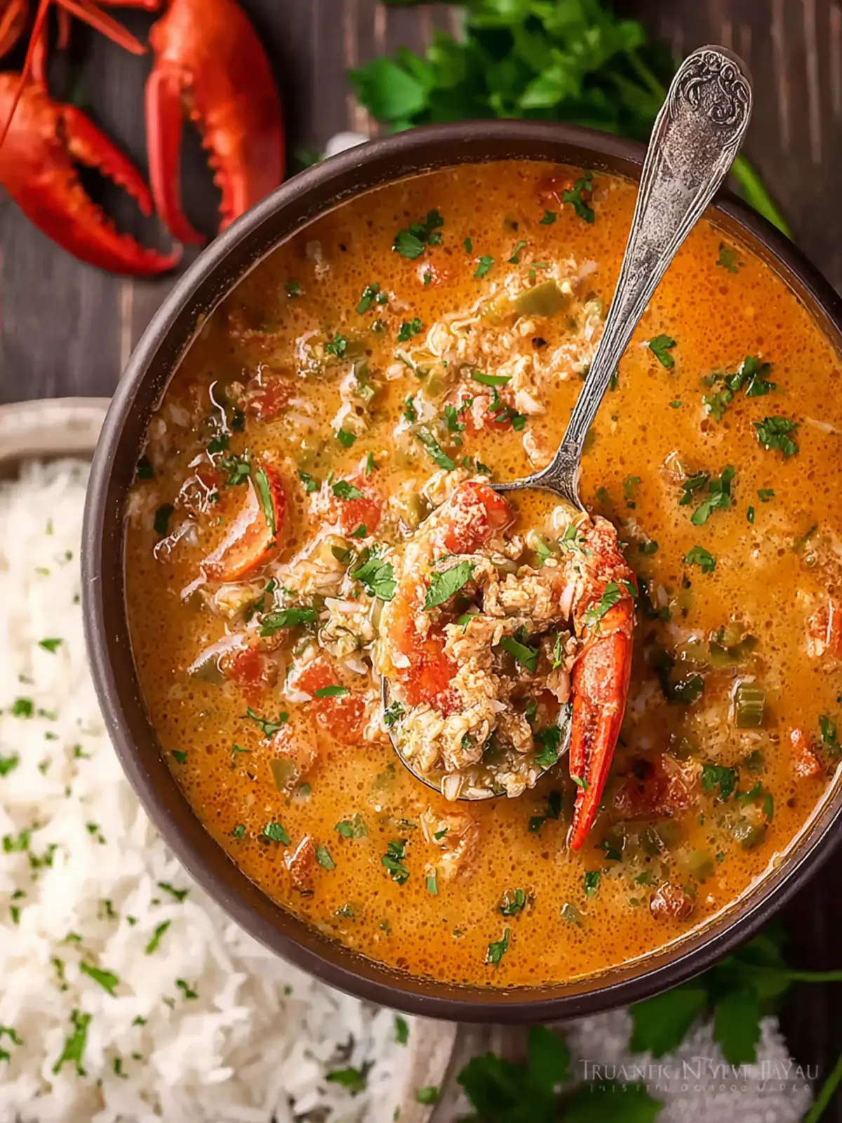 Cajun Crawfish Etouffee First Image