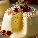 Creamy Eggnog Panna Cotta First Image