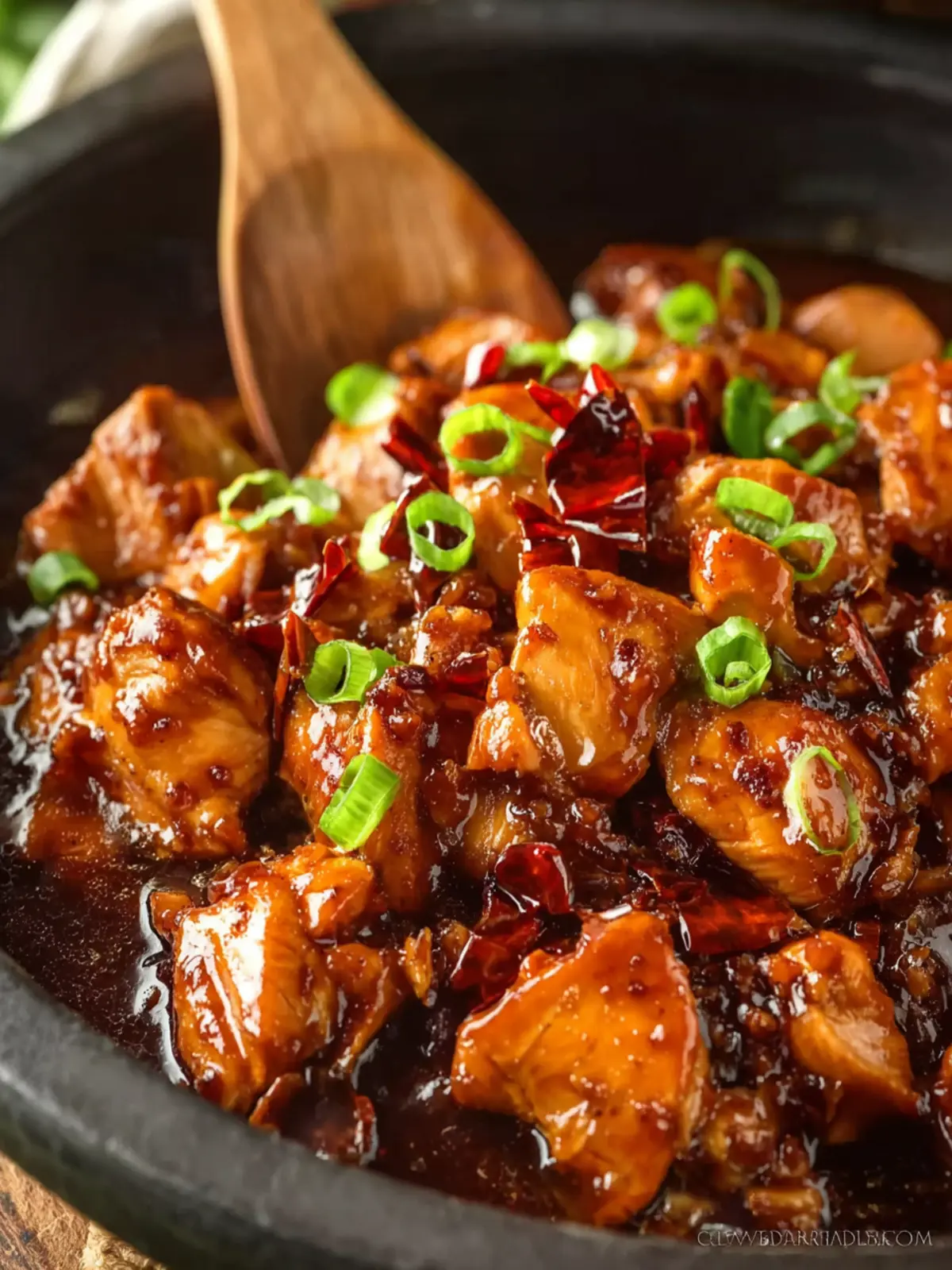 Crock Pot Bourbon Chicken First Image