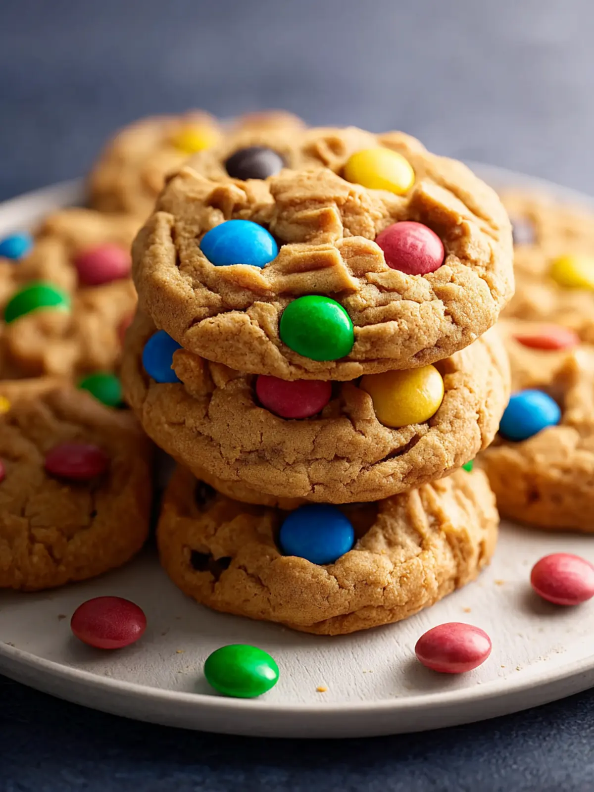 Peanut Butter M&M Cookies First Image