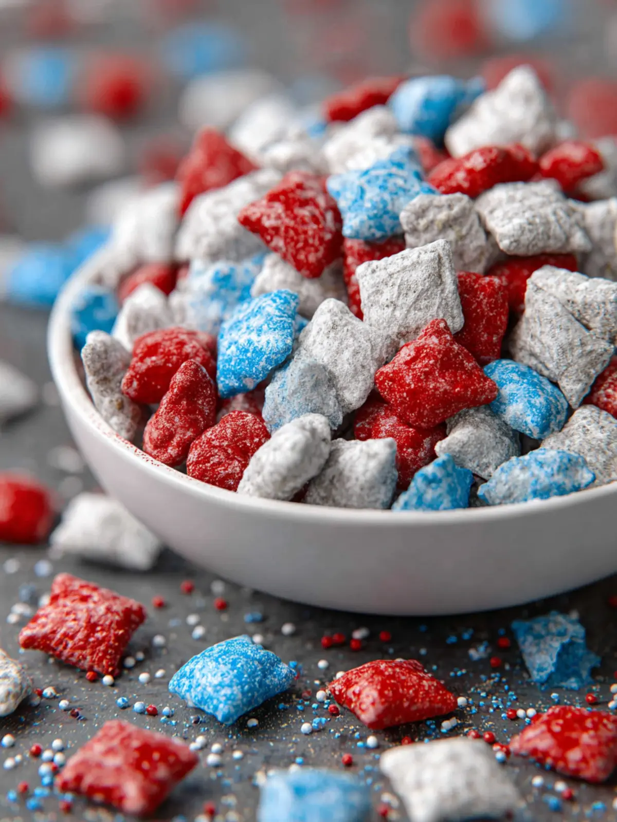 Red White & Blue Puppy Chow First Image