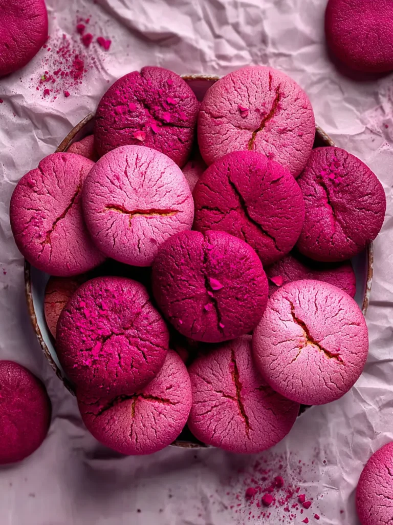 Rose & Beet Pink Cookies First Image