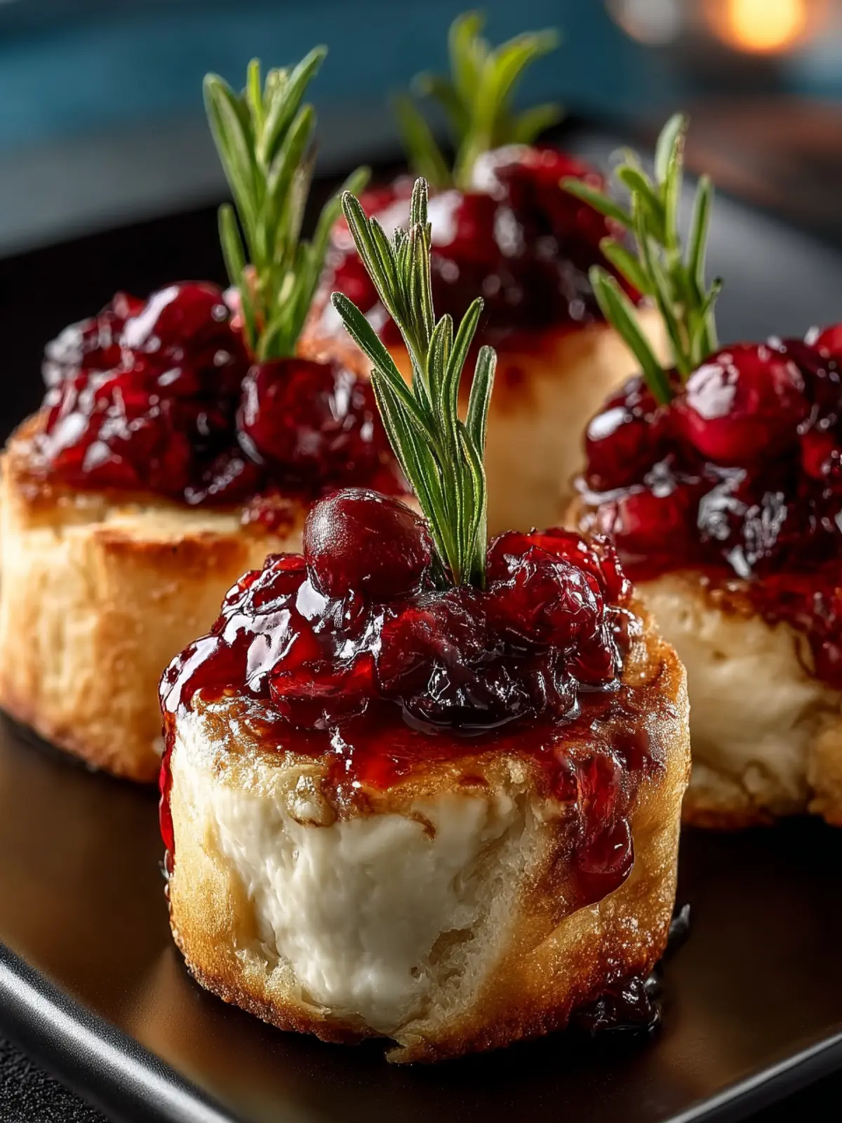 Cranberry Brie Bites First Image