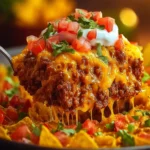 Doritos Taco Casserole With Ground Beef First Image