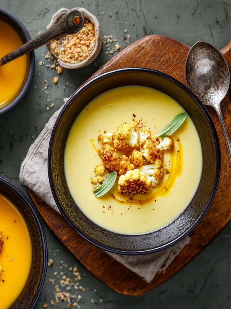 Easy Cauliflower Leek Soup First Image