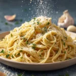Garlic Parmesan Butter Noodles Recipe First Image