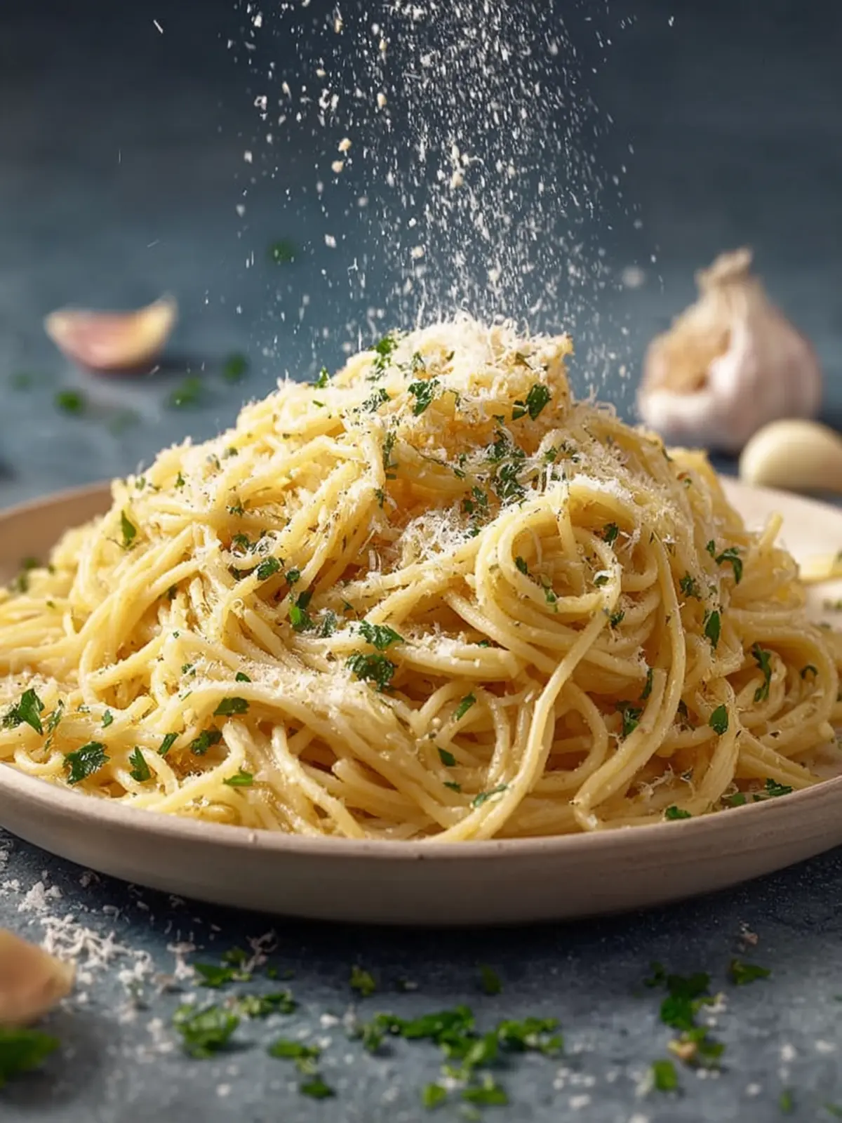 Garlic Parmesan Butter Noodles Recipe First Image