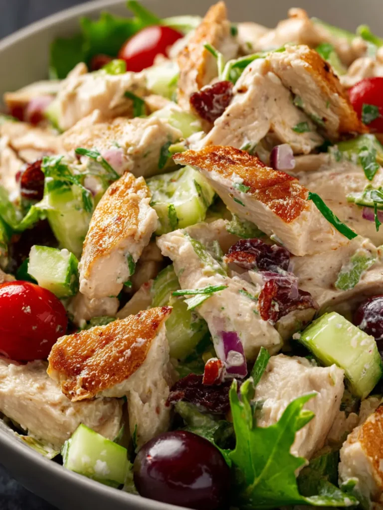 Healthy High Protein Chicken Salad First Image