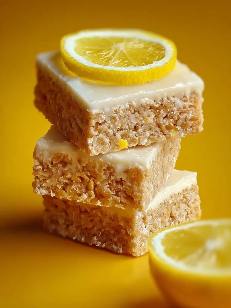 Lemon Weetbix Slice First Image