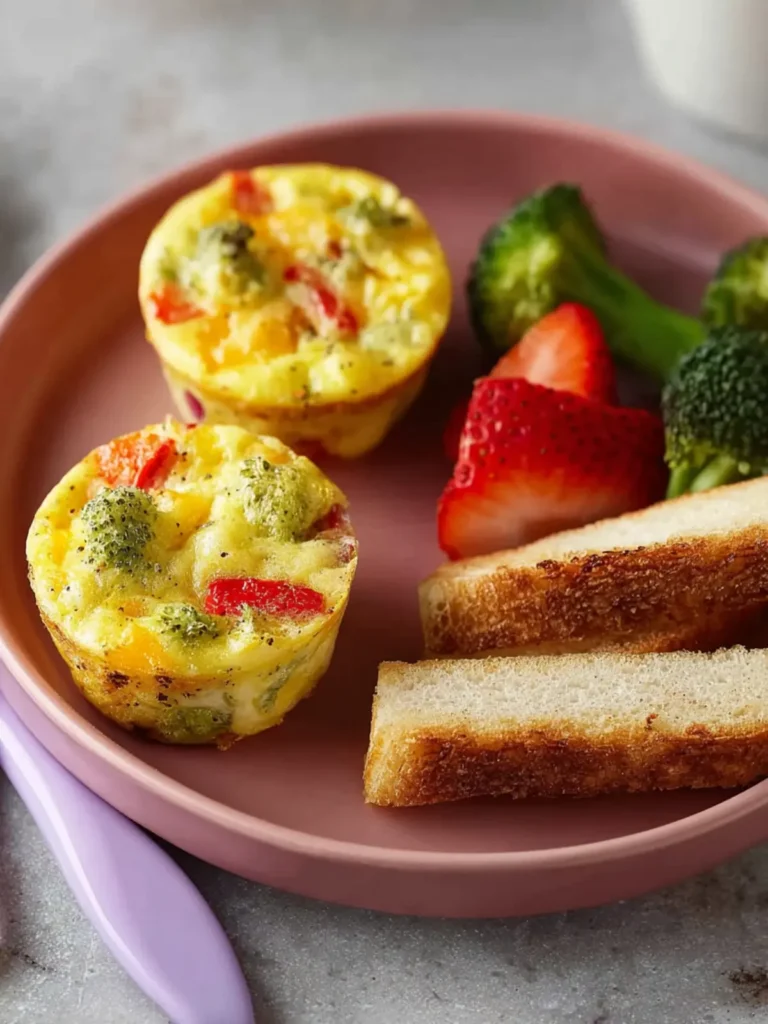 Mini Egg Muffins with Cheese and Veggies First Image