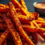 Oven Baked Sweet Potato Fries First Image