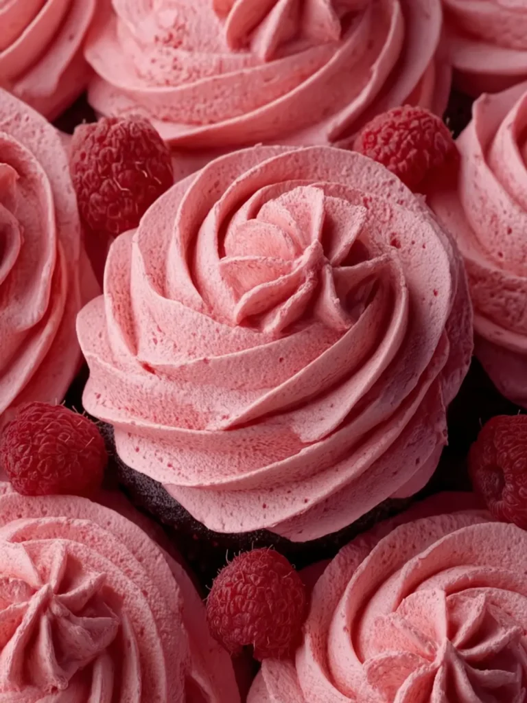 Raspberry Buttercream Frosting First Image