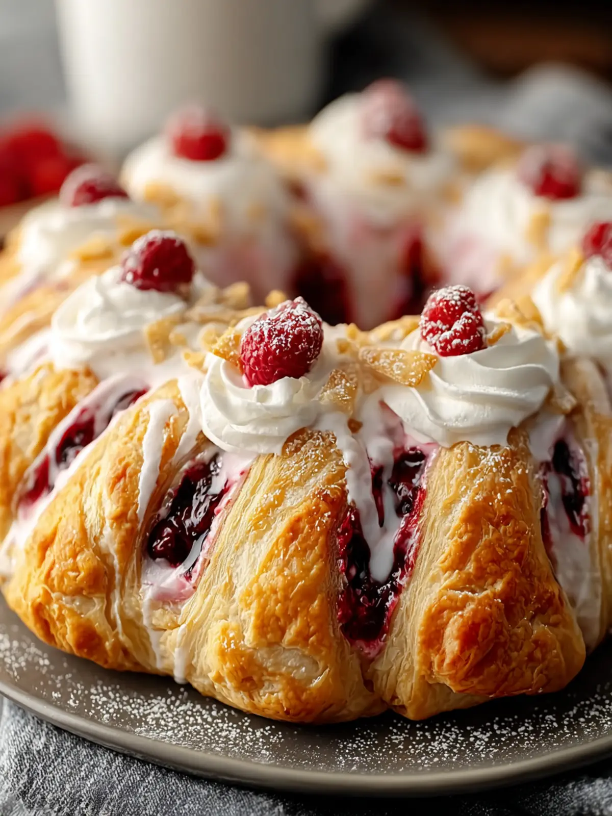 Raspberry Cream Cheese Crescent Ring: 8 Simple Brunch Wins First Image