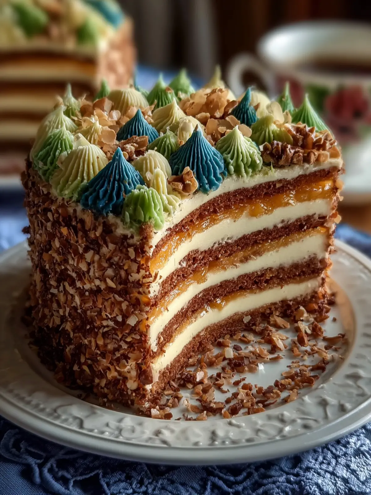 Russian Korolevsky Cake First Image