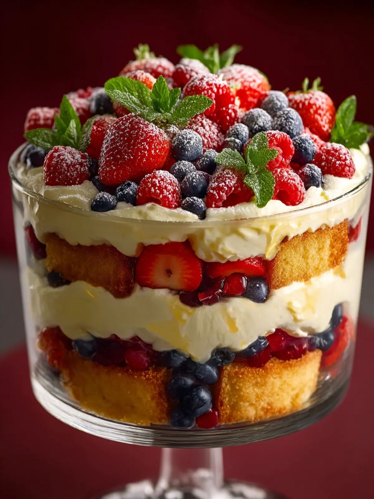 Best Non-Alcoholic Lemon Berry Trifle: A Refreshing Delight!
