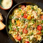 One Pot Pasta Primavera First Image