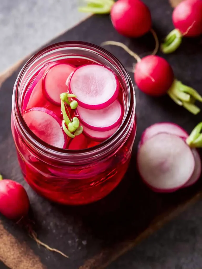 Quick Pickled Radish Recipe – How to Pickle Radishes First Image