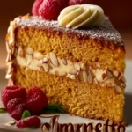 almond amaretto cake First Image