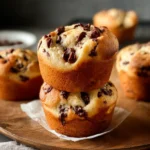 Cottage Cheese Chocolate Chip Muffins First Image
