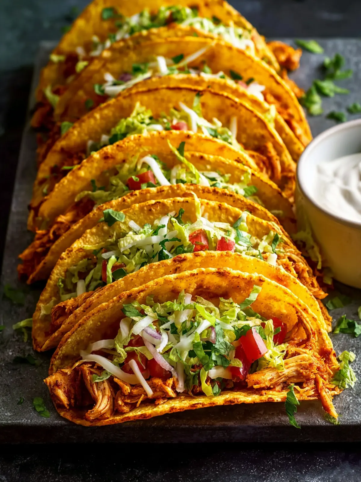 Crispy Baked Chicken Tacos Delight First Image