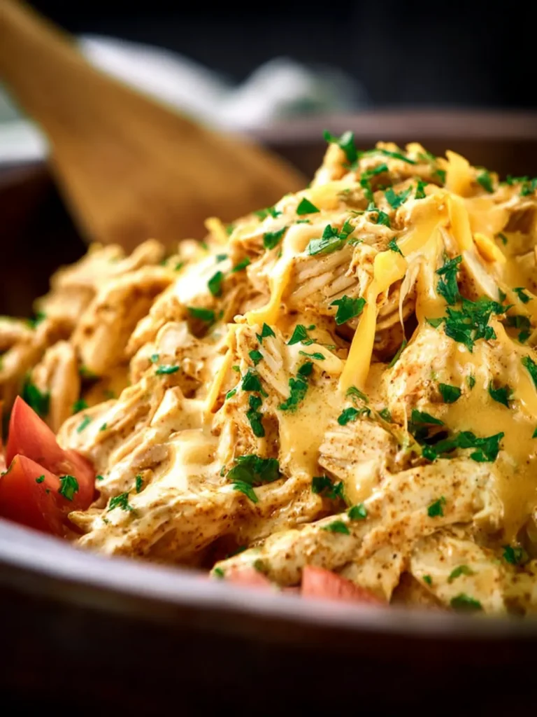 Fiesta Ranch Creamy Crockpot Chicken First Image
