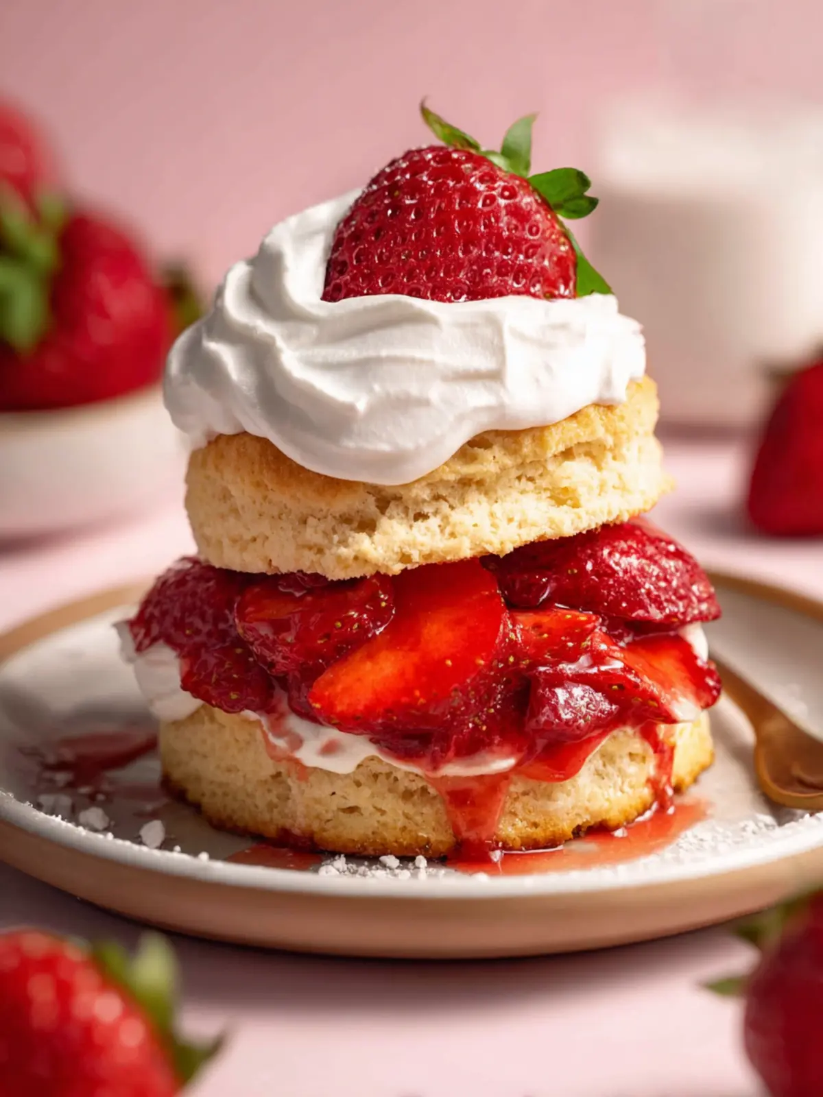 Gluten Free Strawberry Shortcake First Image