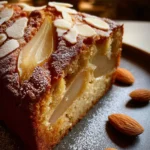 pear almond loaf cake First Image