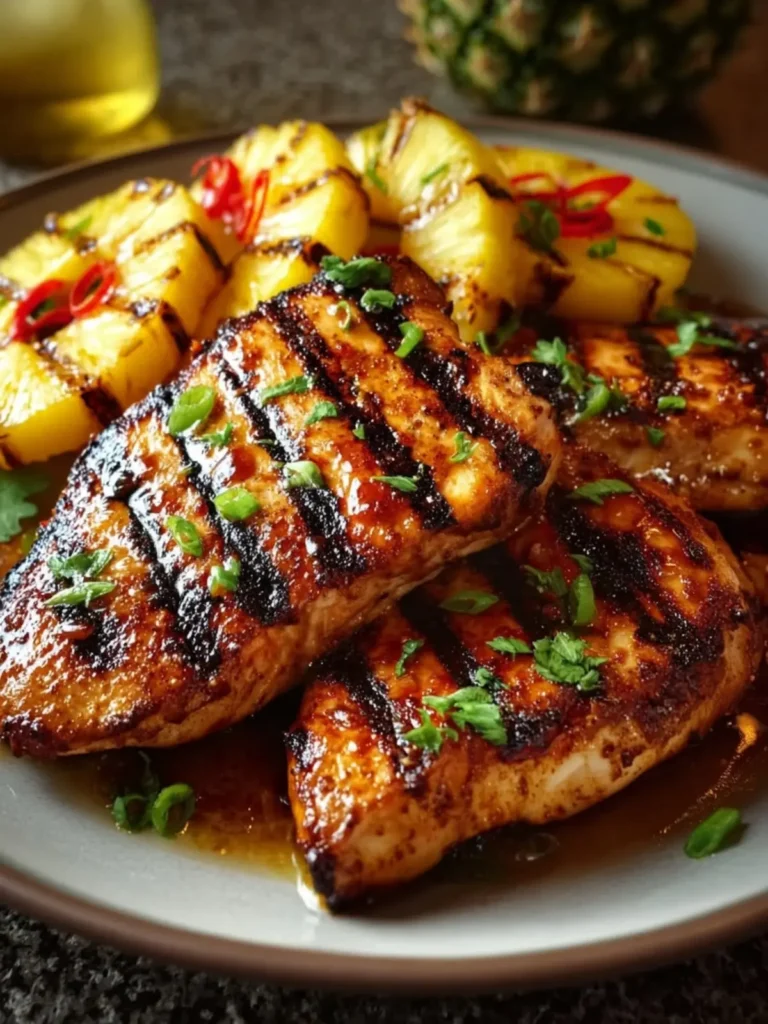 Aloha Grilled Pineapple Chicken: A Sweet and Smoky Island-Inspired Dinner First Image
