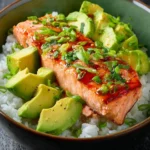 Avocado Salmon Rice Bowl First Image