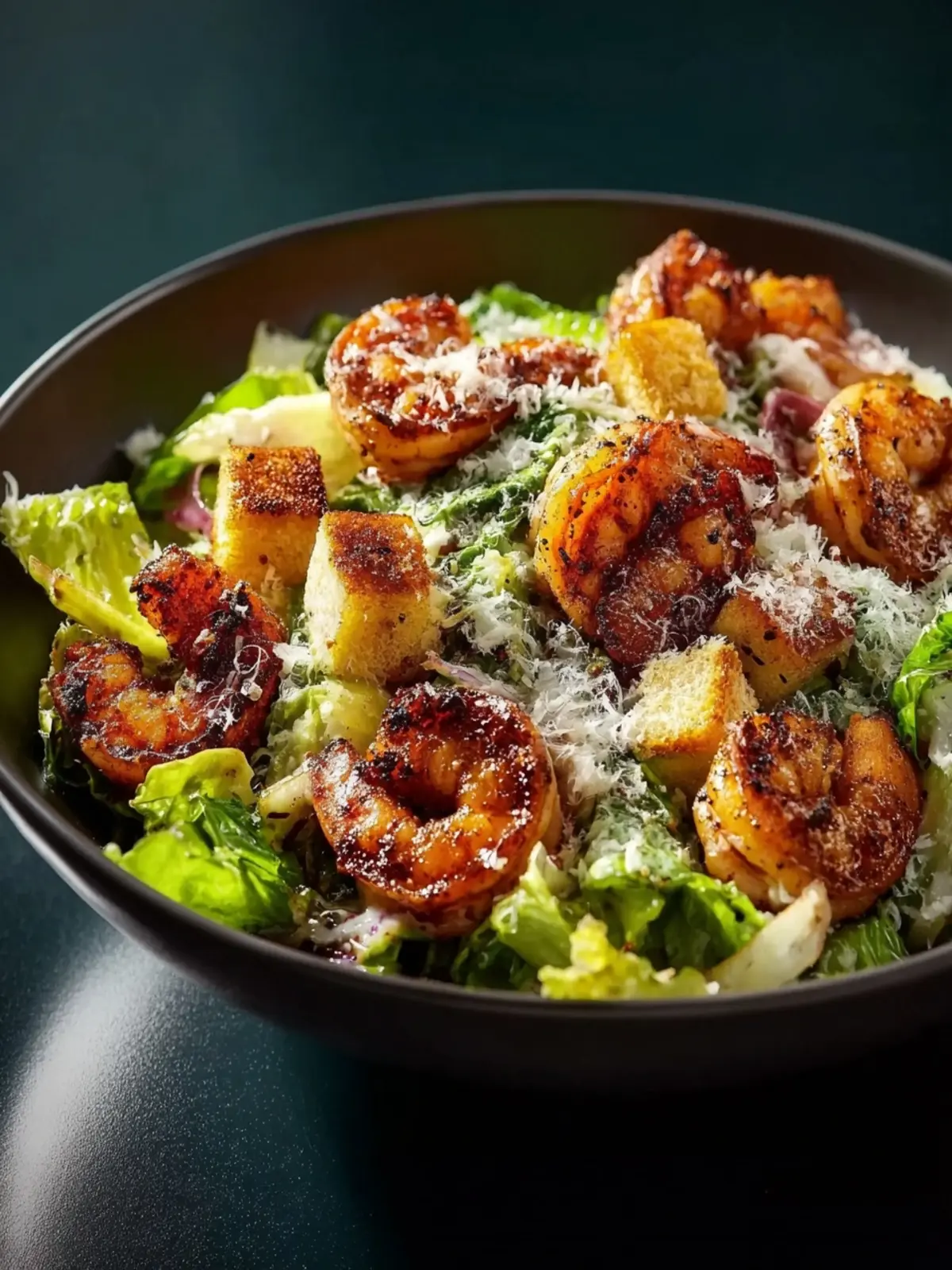 Blackened Shrimp Caesar Salad First Image