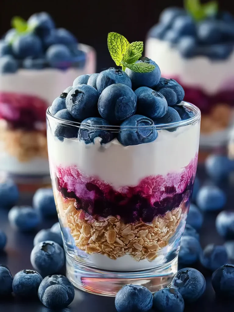 Blueberries Berry Parfaits: Refreshingly Delicious Layers First Image