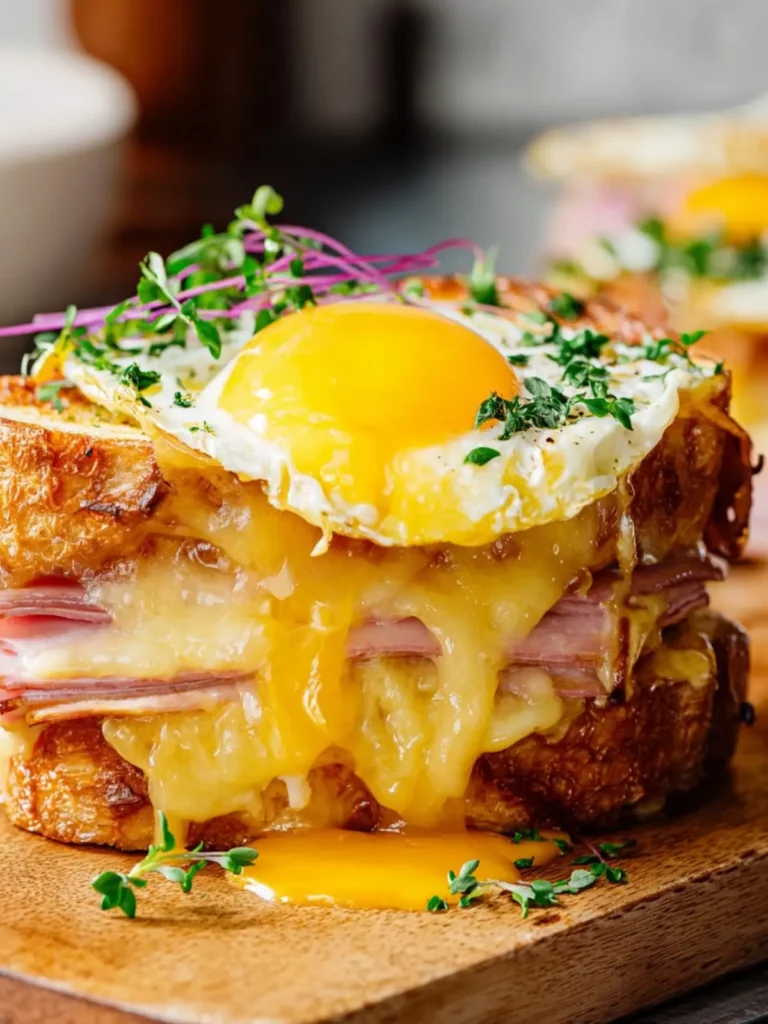 Croque Madame Recipe First Image