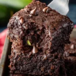 Double Chocolate Zucchini Brownies First Image