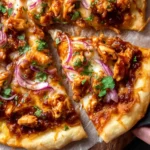 Easy Homemade BBQ Chicken Pizza First Image