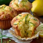 Lemon Zucchini Muffins First Image